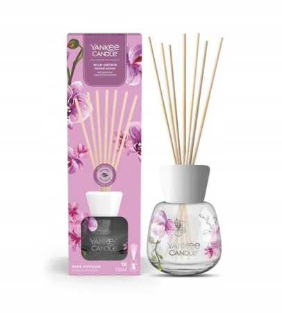 YANKEE CANDLE Reed Diffuser pałeczki zapachowe WILD ORCHID 100ml