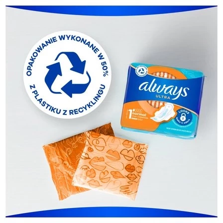 ALWAYS Ultra Normal+ podpaski ze skrzydełkami Duo 2x10szt