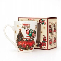 ECARLA kubek świąteczny w ozdobnym pudełku 350ml KB32WZ2