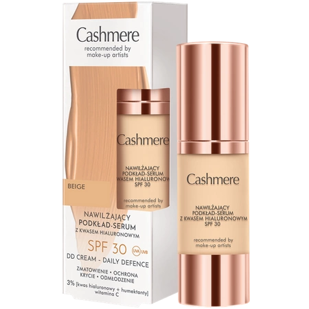 DAX Cashmere DD podkład-serum do twarzy SPF30 02 Beige 30ml
