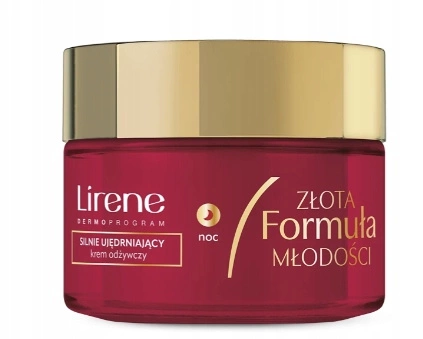 LIRENE Złota Formuła Młodości krem 60+ przeciwzmarszczkowy na noc 50ml