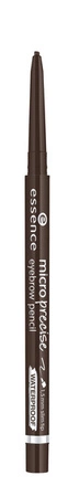 ESSENCE Microprecise wykręcana kredka do brwi 03 Dark Brown 0,05g