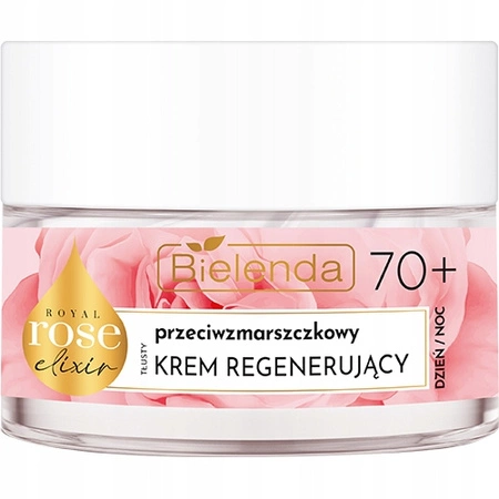 BIELENDA Royal Rose Elixir krem do twarzy regenerujący 70+ Dzień Noc 50ml