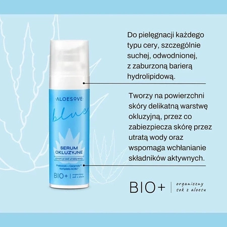 SYLVECO Aloesove Blue serum do twarzy okluzyjne 30ml TERMIN 12-2025