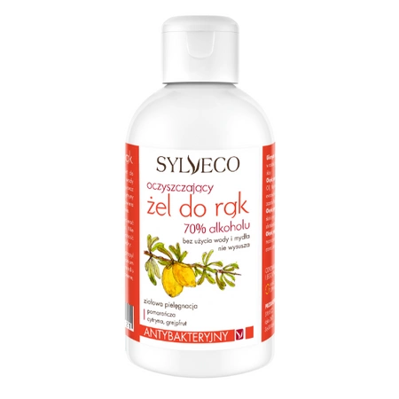 SYLVECO Oczyszczający żel do rąk 70% alkoholy 150ml