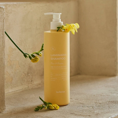 LA FERME Laminaria szampon do włosów zniszczonych Pear & Fresia 500ml