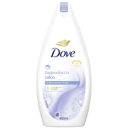 DOVE Bagnodoccia żel pod prysznic / płyn do kąpieli Talco 450ml