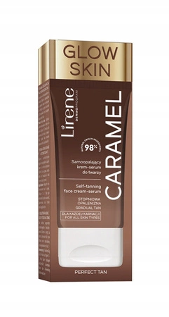 LIRENE samoopalający krem serum do twarzy Caramel TERMIN 01-2025