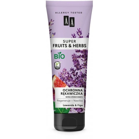 AA Fruits&Herbs krem do rąk Lawenda i Figa 100ml