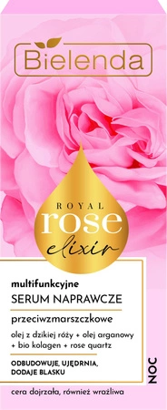 BIELENDA Royal Rose Elixir serum do twarzy naprawcze 30ml