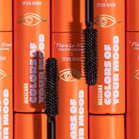 PIERRE RENE Sylvia Novak Colors Of Your Mood tusz do rzęs czarny 10ml