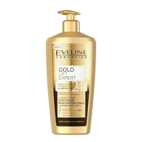 EVELINE Luxury Expert 24K Gold odżywcze mleczko do ciała z drobinkami złota 350ml