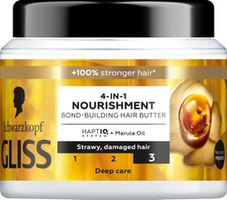 GLISS 4-in-1 Nourishment masło do włosow głęboko odżywcze 400ml