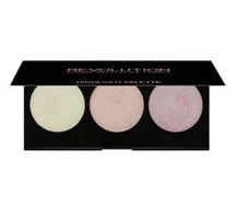 MAKEUP REVOLUTION Paleta 3 rozświetlaczy 15g