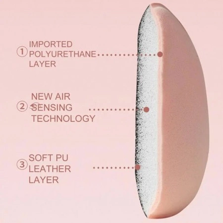 ECARLA gąbeczka do makijażu puszek na palec 3x4cm AK13 4szt