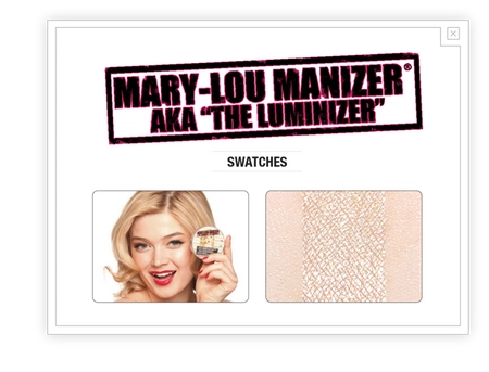 THE BALM Mary Lou Manizer rozświetlacz do twarzy, powiek i ciała 9,06g