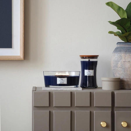 WOODWICK Core Hearthwick świeca w słoiku elipsa HINOKI DAHLIA 453g