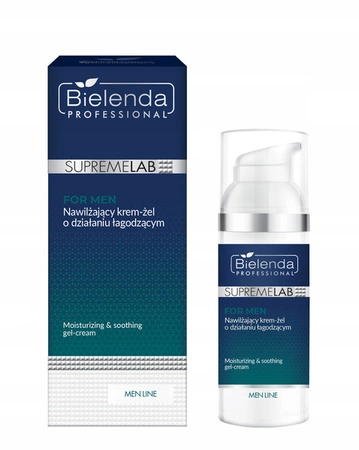 BIELENDA PROFESSIONAL Supremelab Men Line krem żel do twarzy łagodzący 50ml