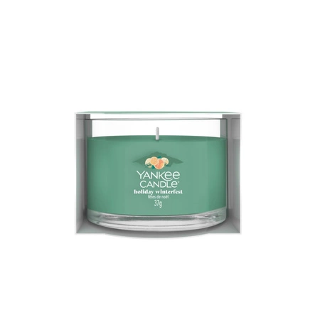 YANKEE CANDLE Signature Mini świeca w słoiku HOLIDAY WINTERFEST 37g