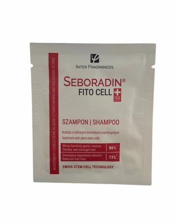 SEBORADIN Fito Cell szampon do włosów kuracja z roślinnymi komórkami macierzystymi 7ml