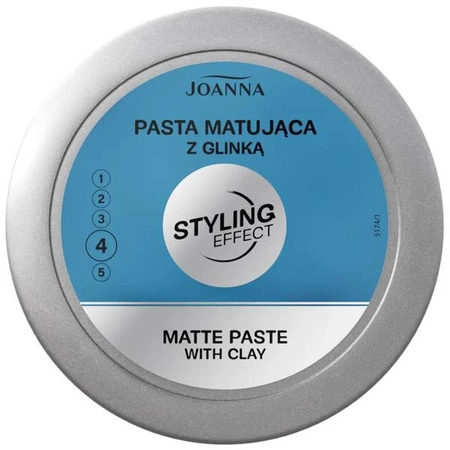 JOANNA Styling Effect pasta matująca z glinką Strong Hold 100g