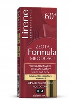 LIRENE Złota Formuła Młodości krem pod oczy 60+ wygładzająco-rozjaśniający 15ml