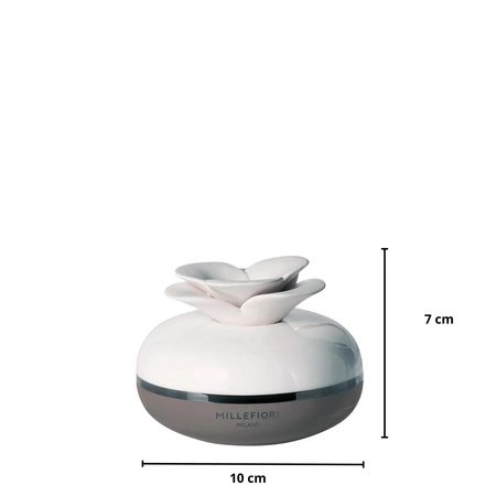 MILLEFIORI MILANO Air Design dyfuzor zapachowy FLOWER Jasnoszary