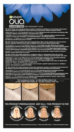GARNIER Olia Hi-Shine toner do włosów 9.1 Chłodny Blond