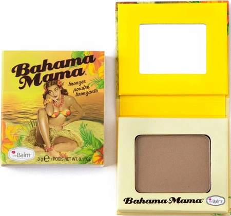 THE BALM Bahama Mama mini puder brązujący do twarzy matowy 3g