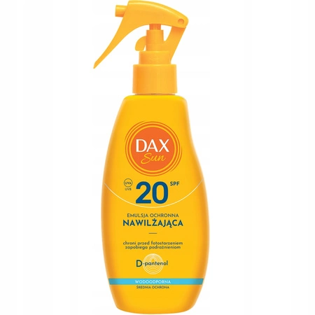 DAX Sun emulsja ochronna nawilżająca SPF 20 200ml