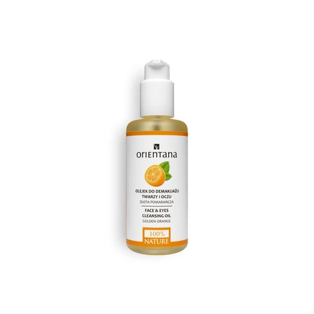 ORIENTANA Olejek do demakijażu twarzy i oczu Złota Pomarańcza 150ml