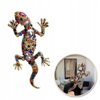 ECARLA broszka kryształowa Kolorowy Kameleon BZ167