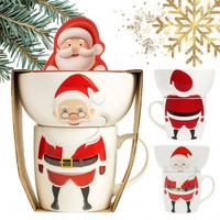 ECARLA kubek świąteczny 350ml - zestaw z miseczką 400ml KB35WZ3