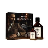 HISKIN Men Gentlemen's Choice zestaw z 2 żelami pod prysznic 330ml + 100ml