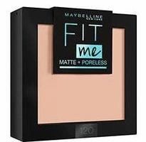 MAYBELLINE Fit Me Matte+Poreless puder 120 Classic Ivory 9g
