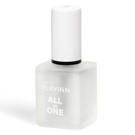 INGLOT Playinn All in One lakier do paznokci 019 bezbarwny 15ml 