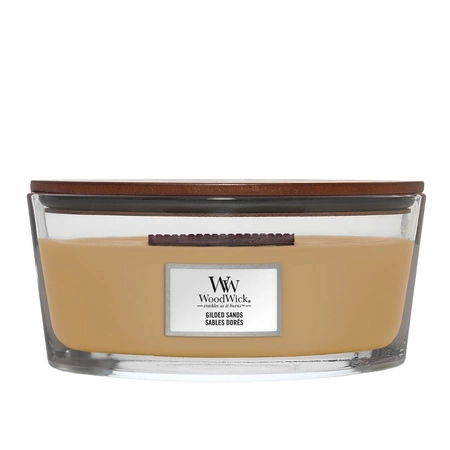 WOODWICK Core Hearthwick świeca w słoiku elipsa GILDED SANDS 453,55g 