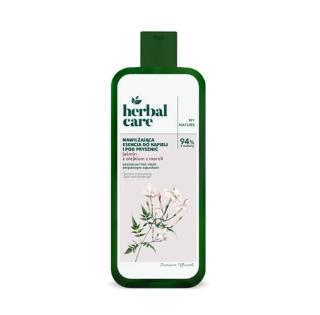 FARMONA Herbal Care My Nature nawilżająca esencja do kąpieli i pod prysznic Jaśmin i olejek z Moreli 400ml