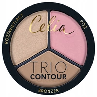 CELIA Trio Contour zestaw do konturowania twarzy w pudrze 01 7,5g