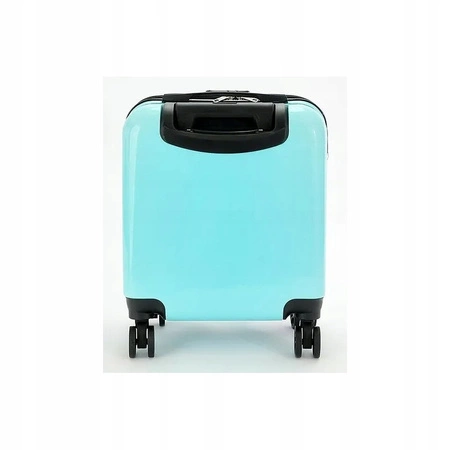 ECARLA walizka kabinowa dla dzieci z szyfrem Panda Niebieska WP07