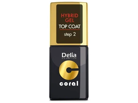 DELIA Coral Hybrid GelTop Coat step 2 11ml 