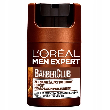 L'OREAL Men Expert żel do brody i skóry Nawilżający Barber Club 50ml