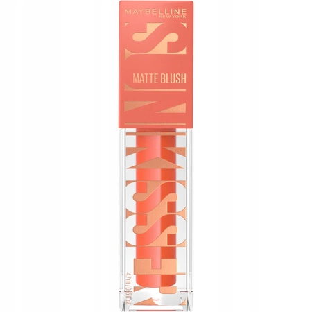 MAYBELLINE Sunkisser Matte Blush róż do policzków w płynie 34 Peachy Quench 4,7ml