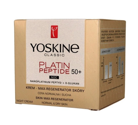 DAX Yoskine Platin Peptide 50+ Max regenerator skóry krem na noc 50ml