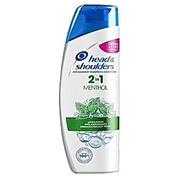 HEAD&SHOULDERS szampon do włosów z odżywką 2w1 Mentol 360ml