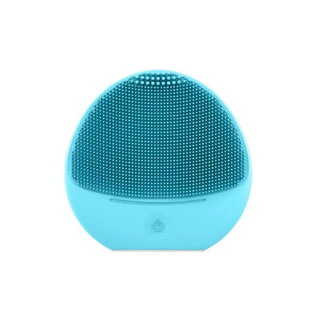 PUREDERM soniczna silikonowa szczoteczka do oczyszczania twarzy Turkusowa