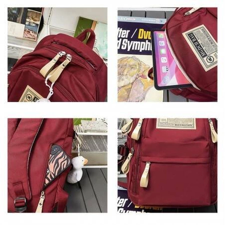 ECARLA plecak uniwersalny sportowy, szkolny z belokiem Czarny PL170CZ