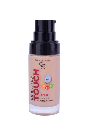 GOLDEN ROSE Moisture Touch podkład do twarzy nawilżający SPF20 102 30ml