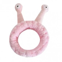 ECARLA opaska kosmetyczna do włosów Ślimak 20x5cm Róż OPK22R