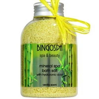 BINGOSPA Sól do kąpieli Wanilia 650g
